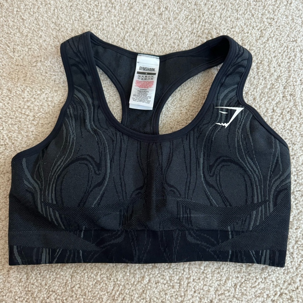 Gym Shark Black Sports Bra